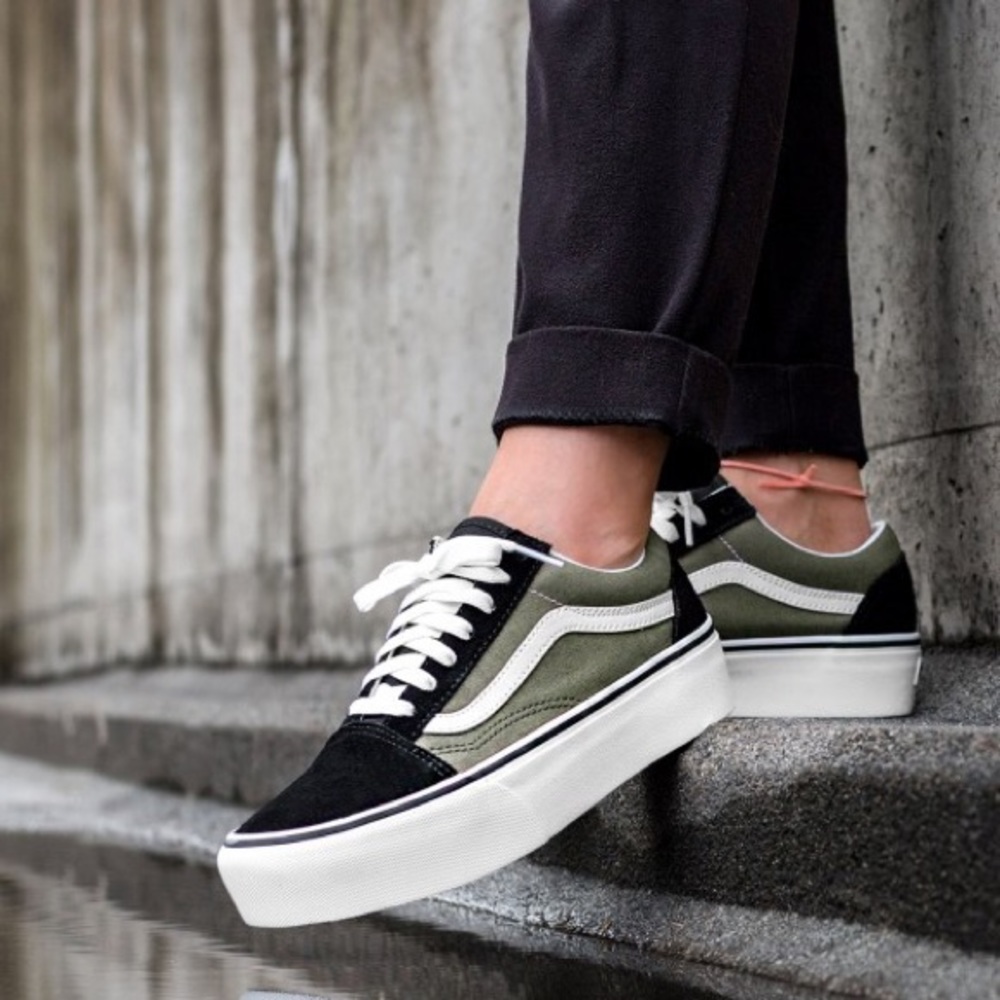 Vans Old Skool Platform Grape Leaf